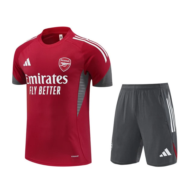 Arsenal Camisola Fato de Treino 2025/26 - Shorts Vermelho Arsenal Camisola Fato de Treino 2025/26 - Shorts Vermelho