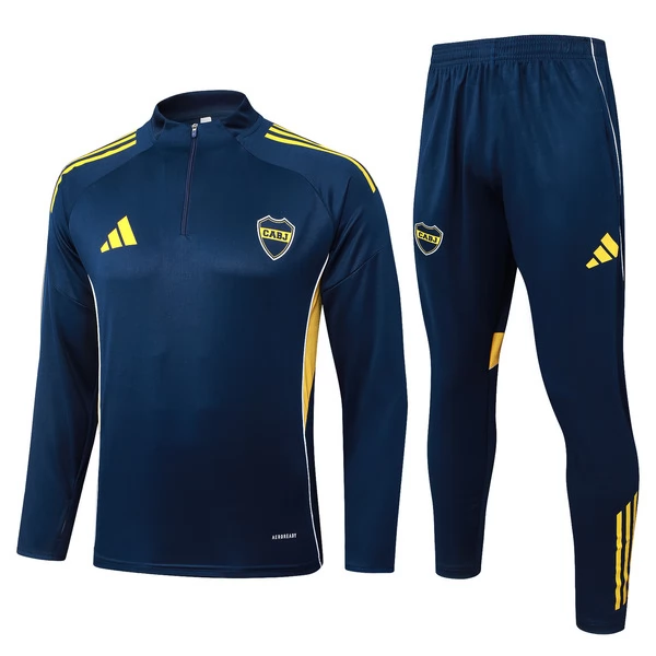 Boca Juniors Sweat Fato de Treino 2025/26 - 1-4 Zip Azul Boca Juniors Sweat Fato de Treino 2025/26 - 1-4 Zip Azul