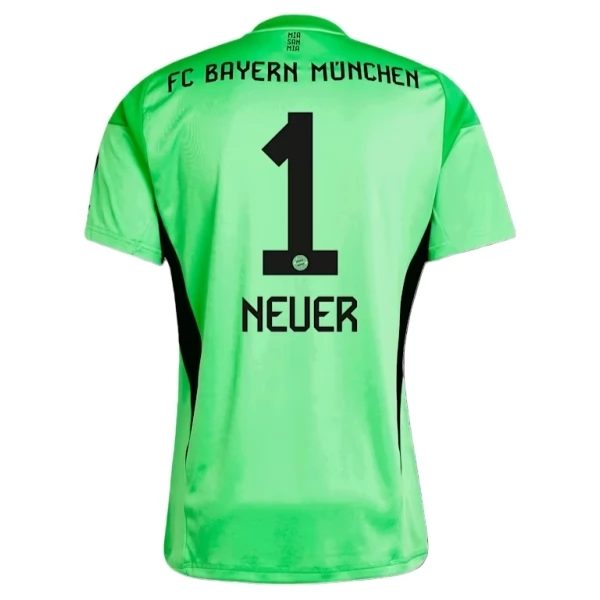 Camisola Bayern de Munique Neuer 1 Equipamento Principal Guarda-Redes 2025/26 Camisola Bayern de Munique Neuer 1 Equipamento Principal Guarda-Redes 2025/26