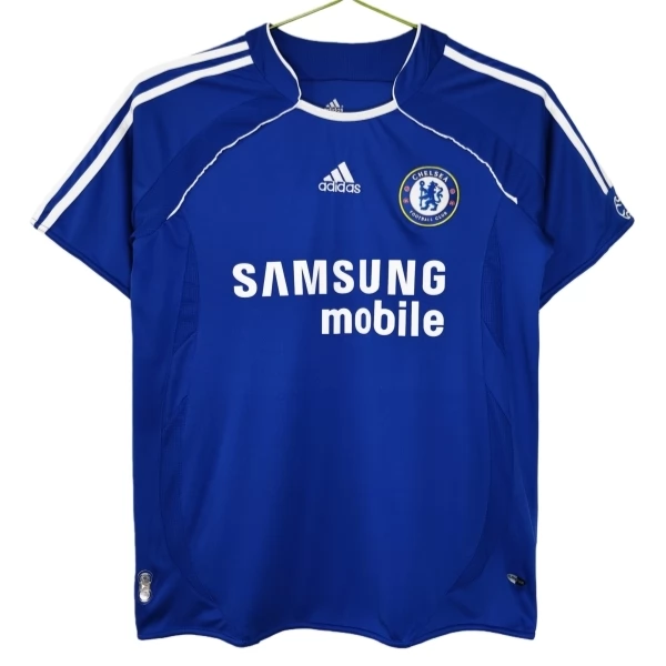 Camisola Chelsea Equipamento Principal Retro 2006-07 Camisola Chelsea Equipamento Principal Retro 2006-07