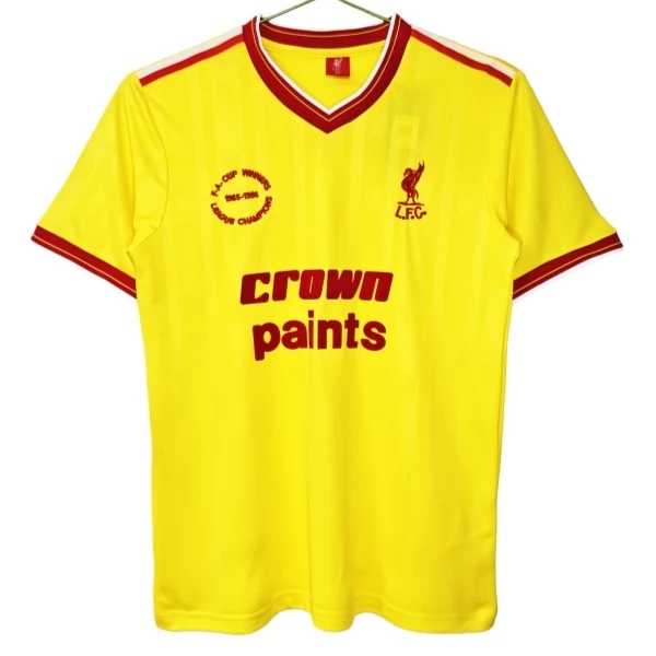 Camisola Liverpool Terceiro Equipamento Retro 1985-86 Camisola Liverpool Terceiro Equipamento Retro 1985-86