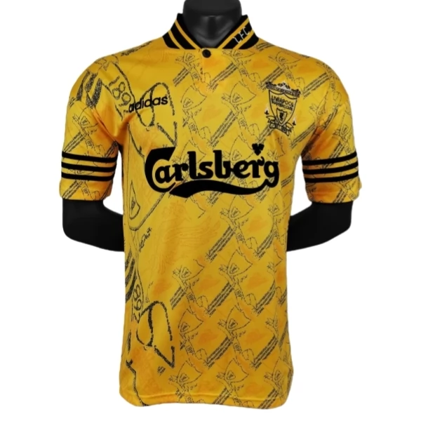 Camisola Liverpool Terceiro Equipamento Retro 1994-96 Camisola Liverpool Terceiro Equipamento Retro 1994-96