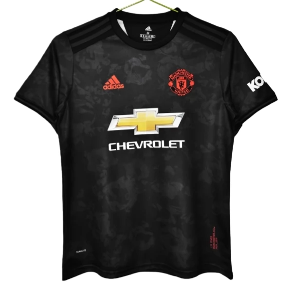 Camisola Manchester United Terceiro Equipamento Retro 2019-20 Camisola Manchester United Terceiro Equipamento Retro 2019-20
