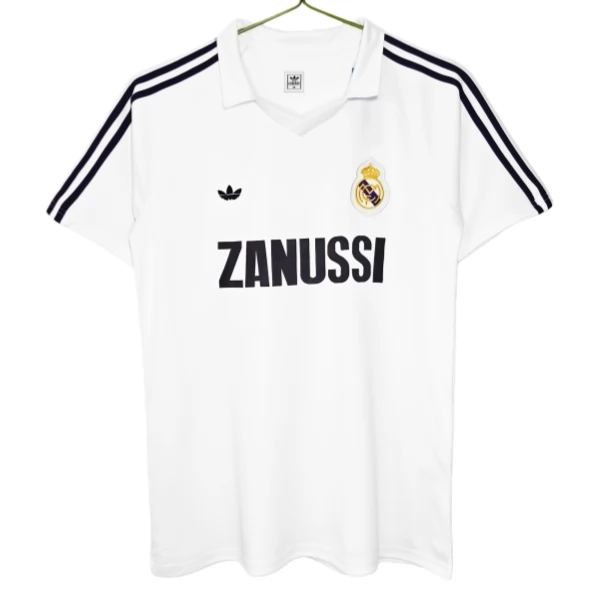 Camisola Real Madrid Equipamento Principal Retro 1984-85 Camisola Real Madrid Equipamento Principal Retro 1984-85