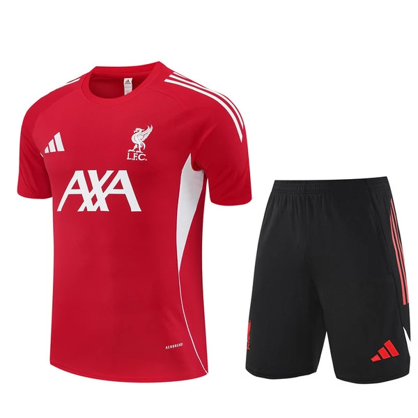 Liverpool Camisola Fato de Treino Criança 2025/26 - Shorts Vermelho Liverpool Camisola Fato de Treino Criança 2025/26 - Shorts Vermelho