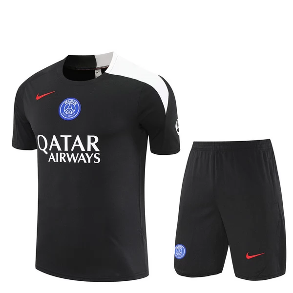 Paris Saint Germain Camisola Fato de Treino 2025/26 - Shorts Preto Paris Saint Germain Camisola Fato de Treino 2025/26 - Shorts Preto